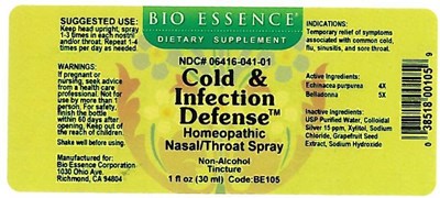 Label (Cold And Infection Defense Label Full Image (use))